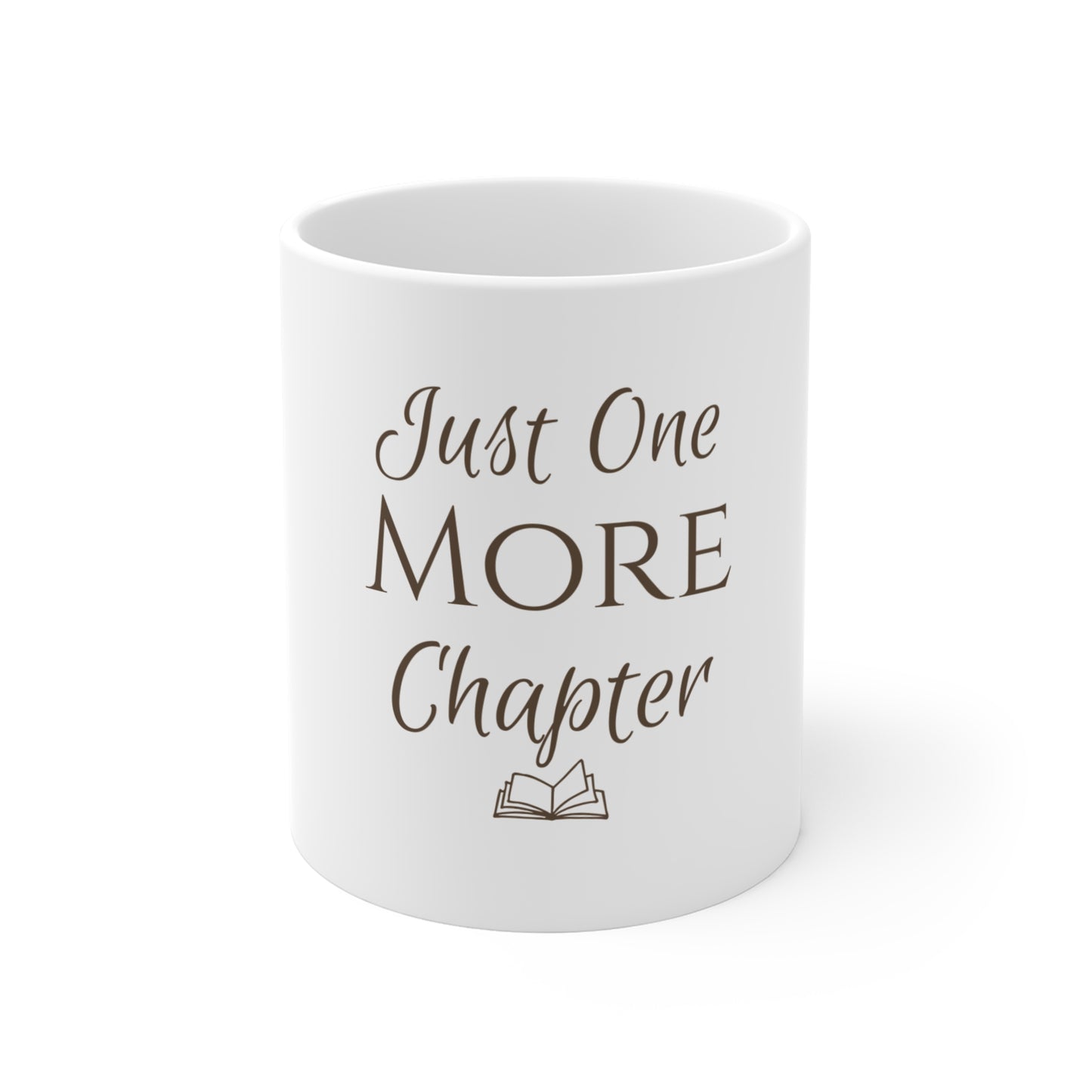 Just One More Chapter Book Lover Mug – 11oz Coffee Cup